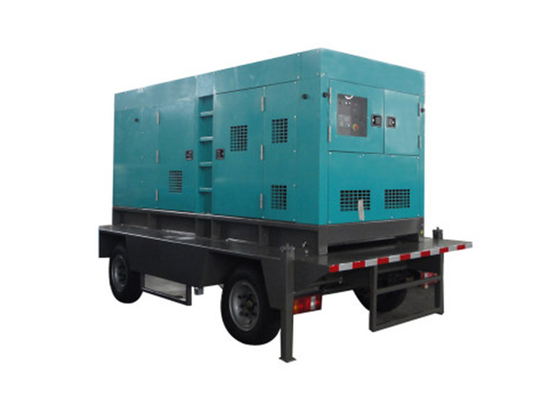 Cztery koła Genset Generator przyczepy 500kva Cummins Diesel Generators For Project