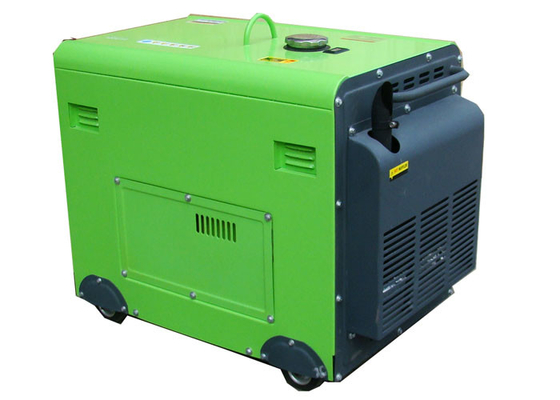 5KW Super ciche ciche przenośne generatory z elektrycznym rozruchem Diesel 186FAE