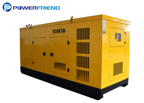60HZ 500KVA Generator Silnika Cummins Super Silent Generator ISO9001 / ISO14001