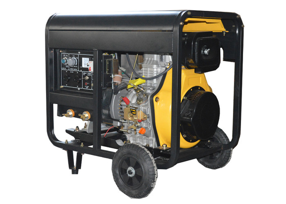 6kW 6KVA Przenośny generator otwarty typu Pojedynczy cylinder z silnikiem 190F