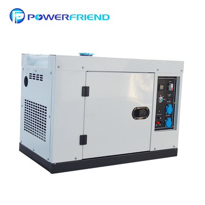 Biały Jednofazowy generator prądu przemiennego Przenośne agregaty prądotwórcze 4,5 kW 5 kW z wtryskiem bezpośrednim