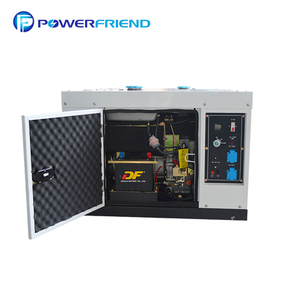 Biały Jednofazowy generator prądu przemiennego Przenośne agregaty prądotwórcze 4,5 kW 5 kW z wtryskiem bezpośrednim