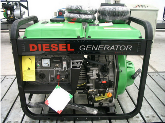 5kva Generator dieslowski z ruchomym silnikiem / Mały przenośny agregat prądotwórczy 4.5kva