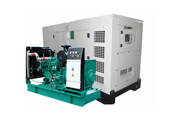 Mały generator wody chłodzonej 250 kW z silnikiem Cummins i ABB / SOCOMEC ATS