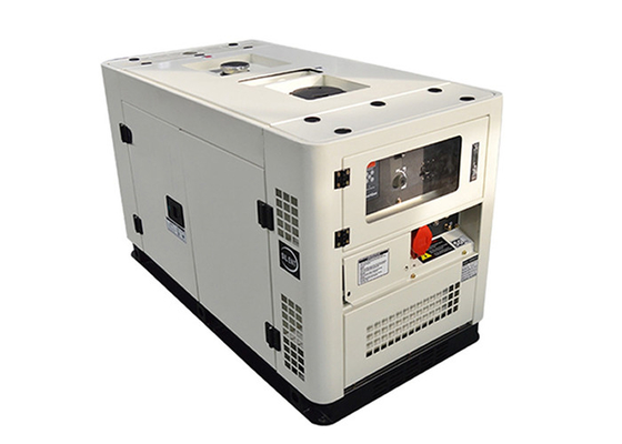 Elektryczny rozruch 10kW chłodzony powietrzem 10 KVA Generator Zestaw cichy Łatwa konserwacja