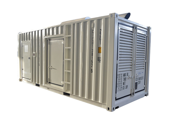 Container 1000kva Diesel Silent Generator Set 800kw 20GP By Cummins Engine