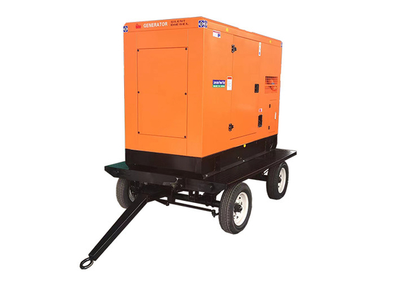 Elastyczny generator przyczep 100 kva Generator Diesla Cummins 1800 obr./min dla projektu