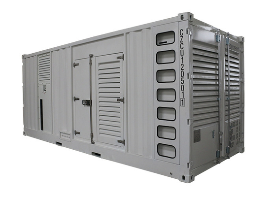 Wytrzymały cichy generator kontenerów Diesel 1000 kW Duża moc 900 kW 1125 kW