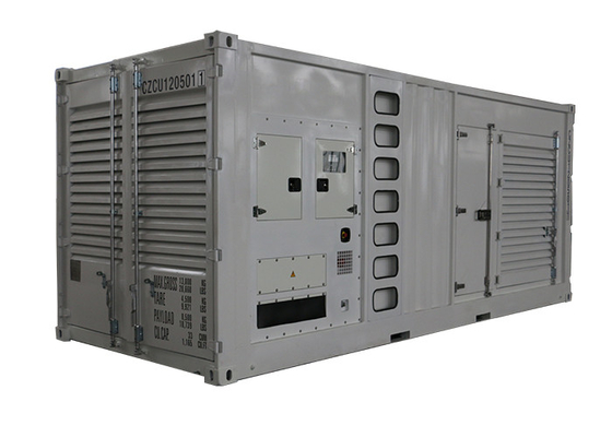 1mva Durable Container Type Diesel Silent Generator z silnikiem Kta38-G5