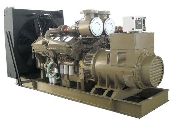 Open Type 800kw generatory wysokoprężne Cummins z alternatorem Stamford