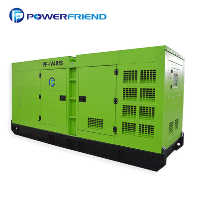 FPT diesel generator 350kw zielony cichy niski obroty 413kva generator prądu