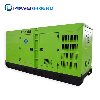 Iveco diesel generator 350kw zielony cichy niski obroty 413kva generator prądu