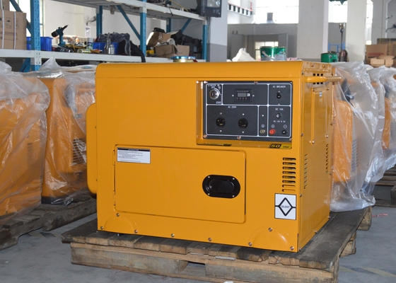 Start elektryczny 7KW 7KVA Diesel Generator Mały przenośny generator domowy