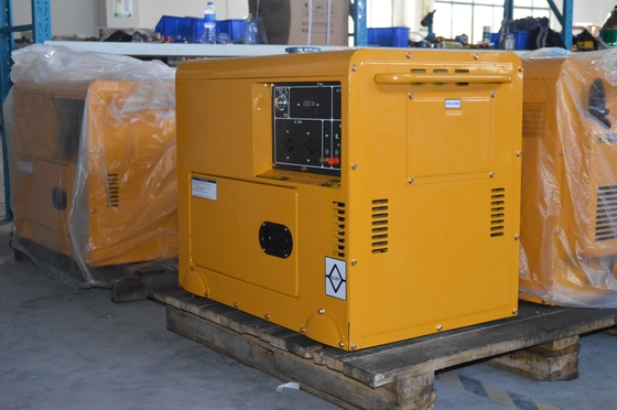 Start elektryczny 7KW 7KVA Diesel Generator Mały przenośny generator domowy