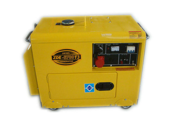 Jednofazowy elektryczny przenośny generator dieslowski zestaw 220v 5kva dla domu