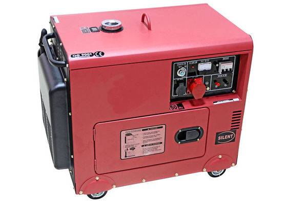 Diesel power 5000w 5kw Mały przenośny elektryczny generator cichy typ 186FAE Engine